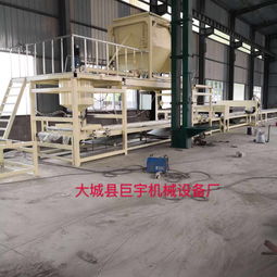 外墻保溫巖棉復合板設備 機制巖棉復合板生產線